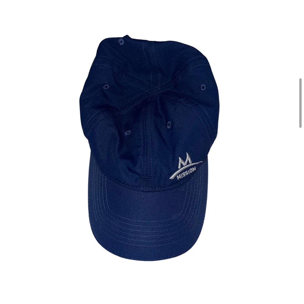 Mission Hat Mens Adjustable Cooling Technologies UFP 50 Baseball Cap, navy blue